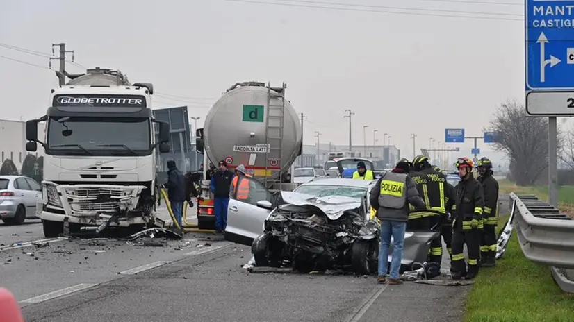 L'incidente mortale a Montichiari