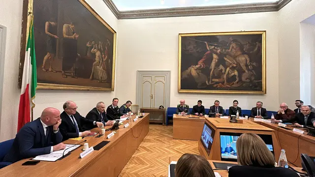 Comitato provinciale per la sicurezza in corso a Roma su zona rossa
