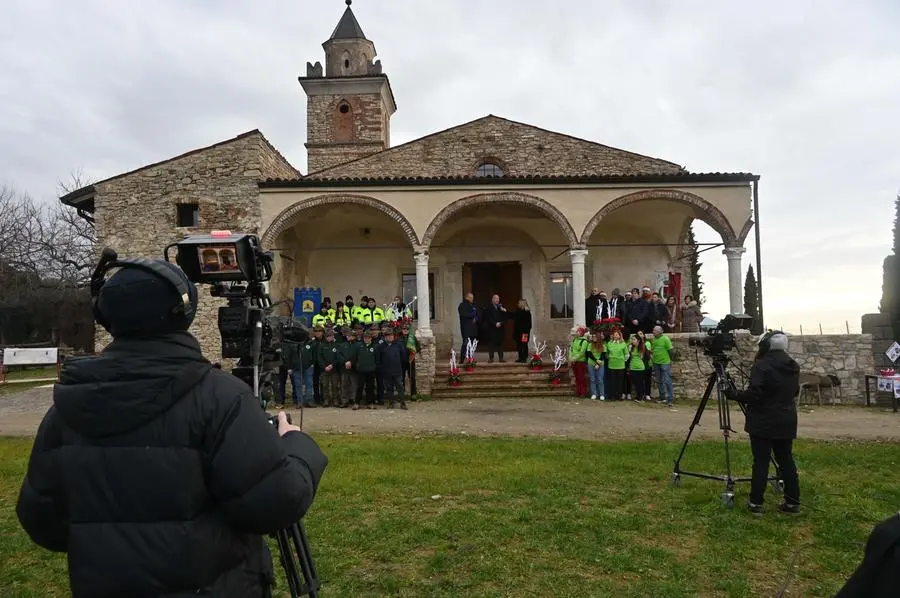 GUSSAGO IN PIAZZA CON NOI  REDAZIONE PROVINCIA 22-12-2024  GABRIELE STRADA NEW EDEN GROUP 