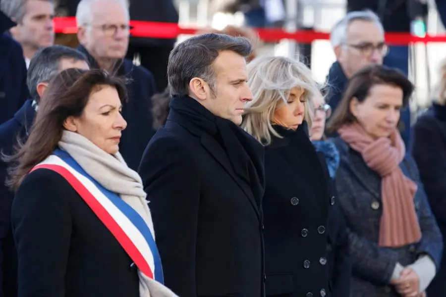 La commemorazione per i dieci anni dall'attentato al Charlie Hebdo