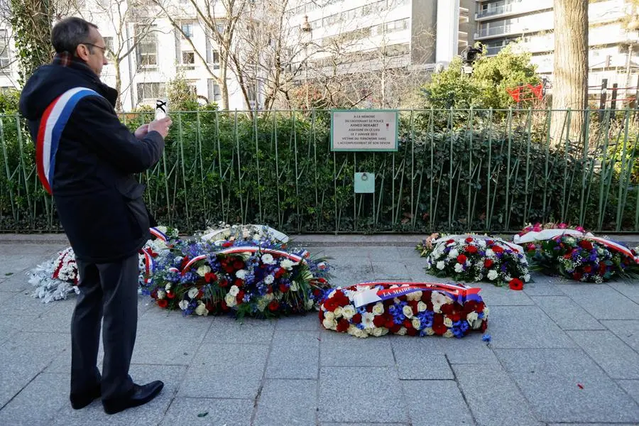 La commemorazione per i dieci anni dall'attentato al Charlie Hebdo