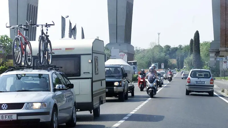 La tangenziale che porta sul Garda è una delle strade più congestionate © www.giornaledibrescia.it