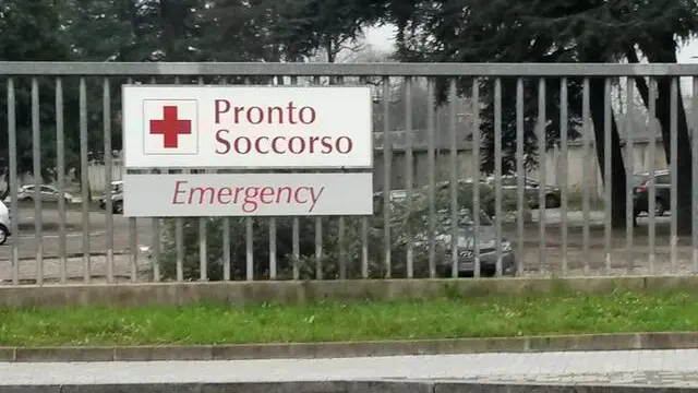 Salute: ospedale Niguarda, ingresso del pronto soccorso. Foto ANSA/Roberto Ritondale