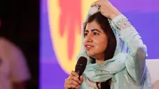 epa10646893 The 2014 Nobel Peace Prize winner, Malala Yousafzai, takes part in the fifth edition of the Festival do Leitor (Reader's Festival), at the Maracanazinho in Rio de Janeiro, Brazil, 22 May 2023. The Festival do Leitor reaches its fifth edition as the largest literary event in Brazil. Malala opens the event this year with a meeting with educators and members of social projects moderated by journalist Maju Coutinho. EPA/Antonio Lacerda