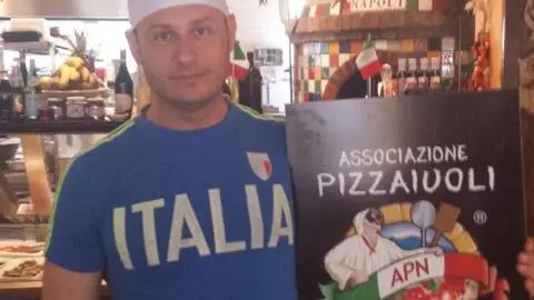 Una foto di Gianni Cenni, 51 anni, pizzaiolo napoletano che sarebbe stato arruolato nell'esercito russo ed arrestato dagli ucraini, Napoli 10 gennaio 2025. ANSA