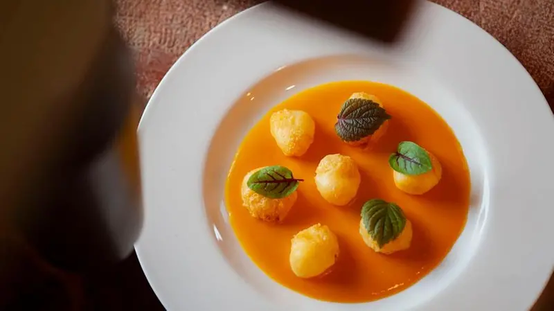 Un piatto firmato da chef Davide Botta