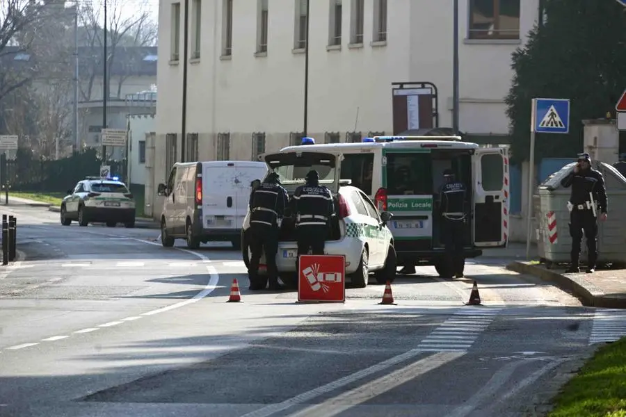 L'incidente in via Cremona