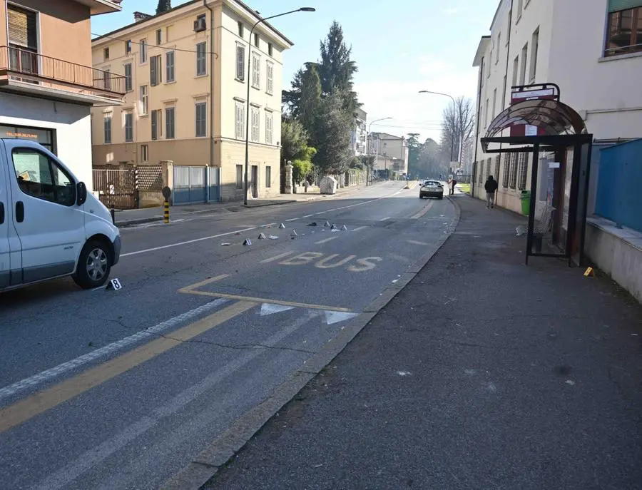 L'incidente in via Cremona