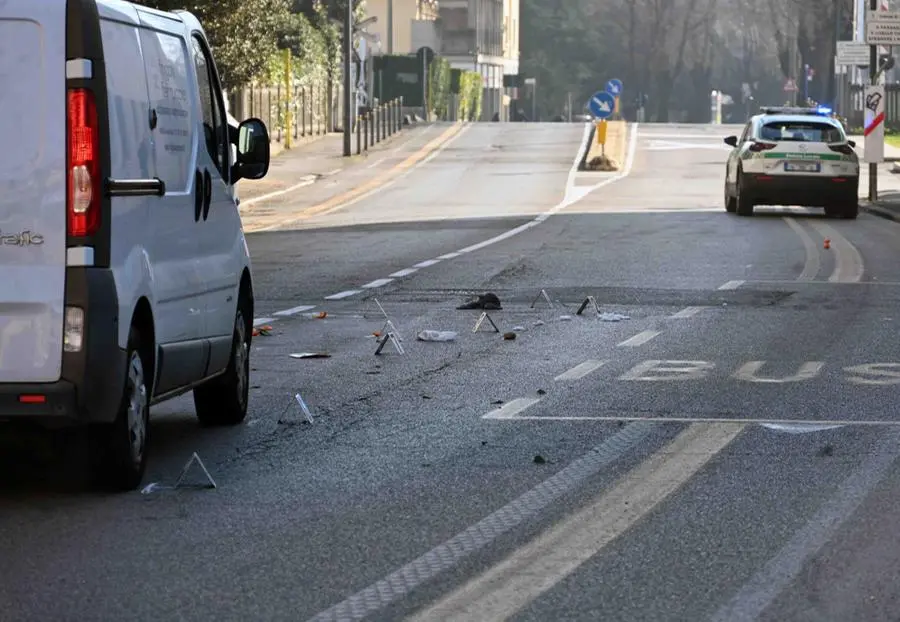 L'incidente in via Cremona