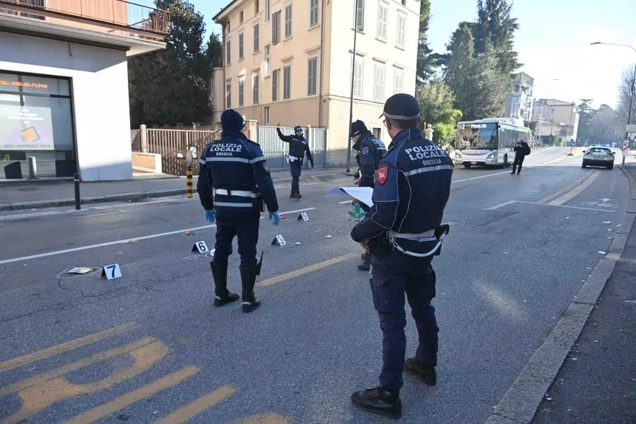 L'incidente in via Cremona