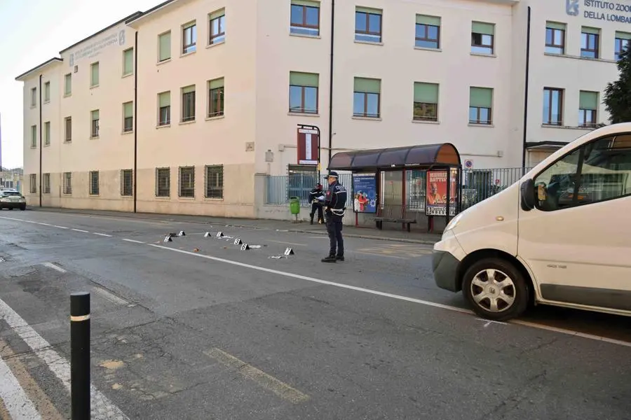 L'incidente in via Cremona