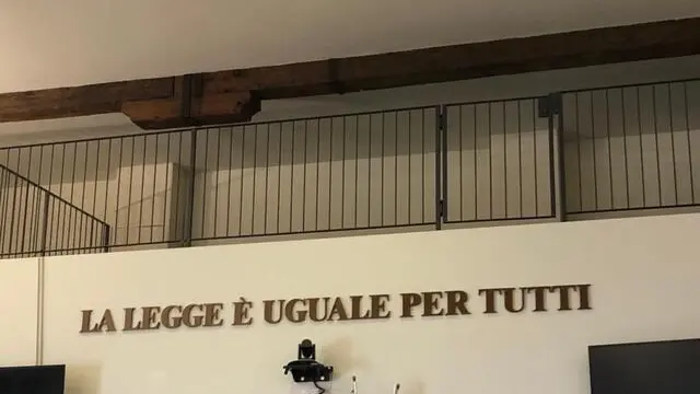 Una veduta del tribunale di Bologna, 15 marzo 2023. ANSA/ ALESSANDRO CORI