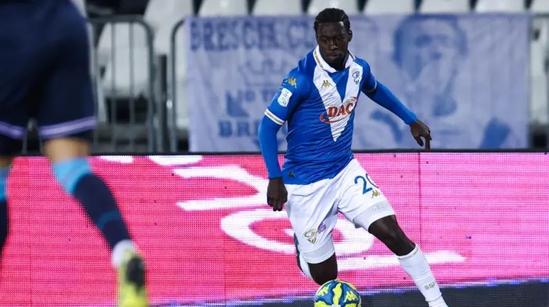 Pierpaolo Bisoli crede molto in Patrick Nuamah - Foto New Reporter Comincini © www.giornaledibrescia.it