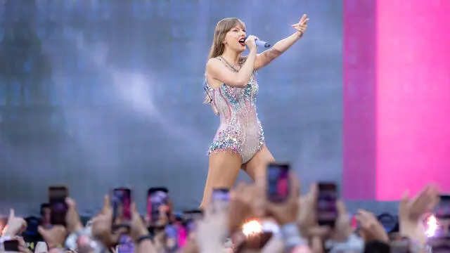 Milano, Stadio San Siro, prima data del concerto della cantante Taylor Swift 13 Luglio 2024 ANSA/ROSSELLA PAPETTI