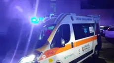 Ambulanza Croce Gialla notte