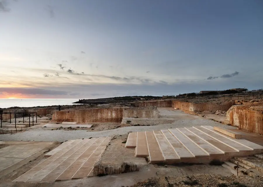 Lampedusa, il memoriale dell'architetto Latina