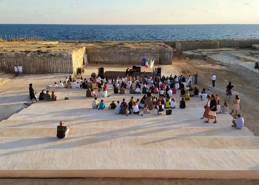 Lampedusa, il memoriale dell'architetto Latina