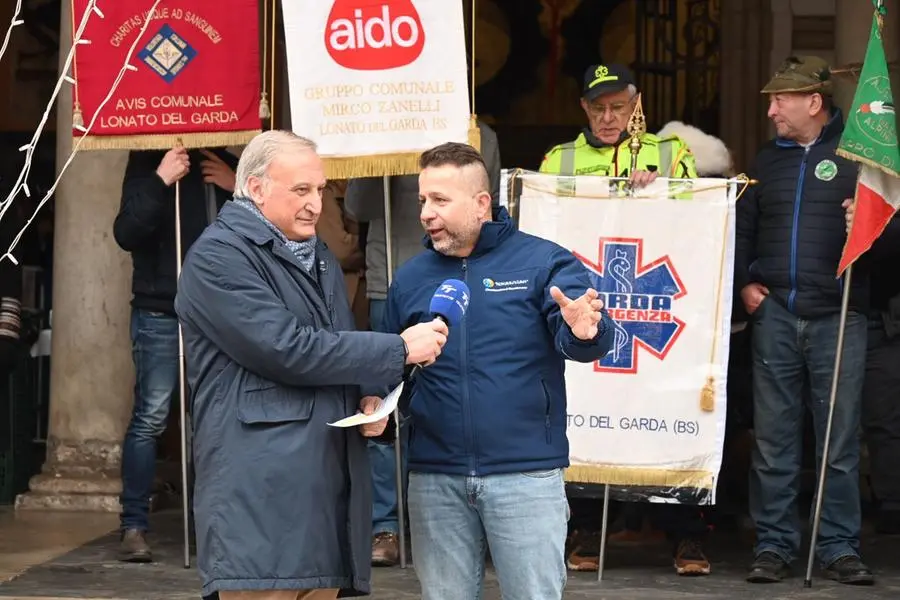 «In Piazza con Noi» ha inaugurato il 2025 da Lonato