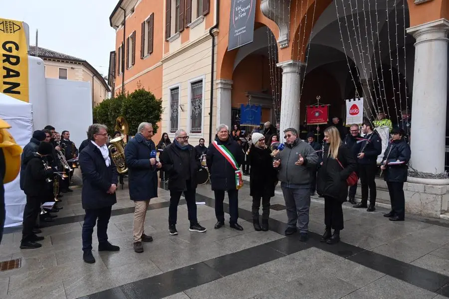 «In Piazza con Noi» ha inaugurato il 2025 da Lonato