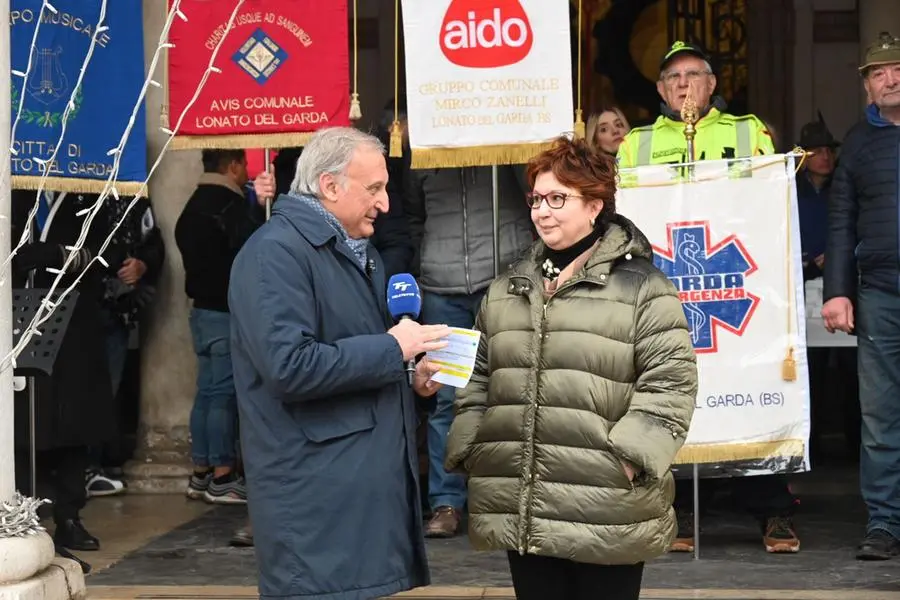 «In Piazza con Noi» ha inaugurato il 2025 da Lonato