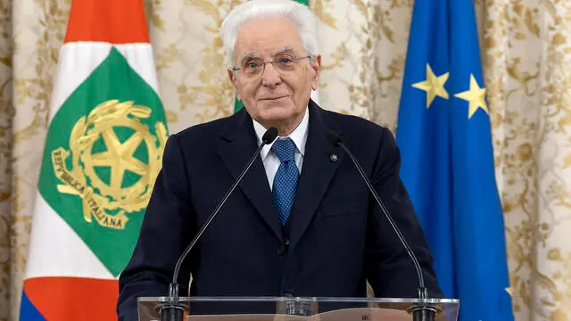 Roma - Il Presidente Sergio Mattarella in occasione dell'incontro con i vincitori del concorso per Segretari di Legazione – Corso “Tosca Barucco”, oggi 13 gennaio 2025 (Foto di Paolo Giandotti - Ufficio per la Stampa e la Comunicazione della Presidenza della Repubblica)