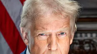 epa11828751 A handout photo made available by the Trump Vance Transition Team shows US President-elect Donald Trump's official portrait, USA, 15 January 2025 (issued 16 January 2025). Donald J. Trump will be sworn in as the 47th President of the United States and JD Vance as the 50th Vice President during a ceremony at the US Capitol on 20 January 2025. EPA/TRUMP VANCE TRANSITION TEAM HANDOUT HANDOUT EDITORIAL USE ONLY/NO SALES