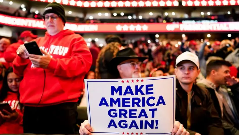 La vigilia dell'insediamento di Donald Trump alla Casa Bianca - Foto Ansa © www.giornaledibrescia.it