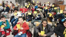 Le classi quinta B e C della scuola primaria Rinaldini in visita al GdB