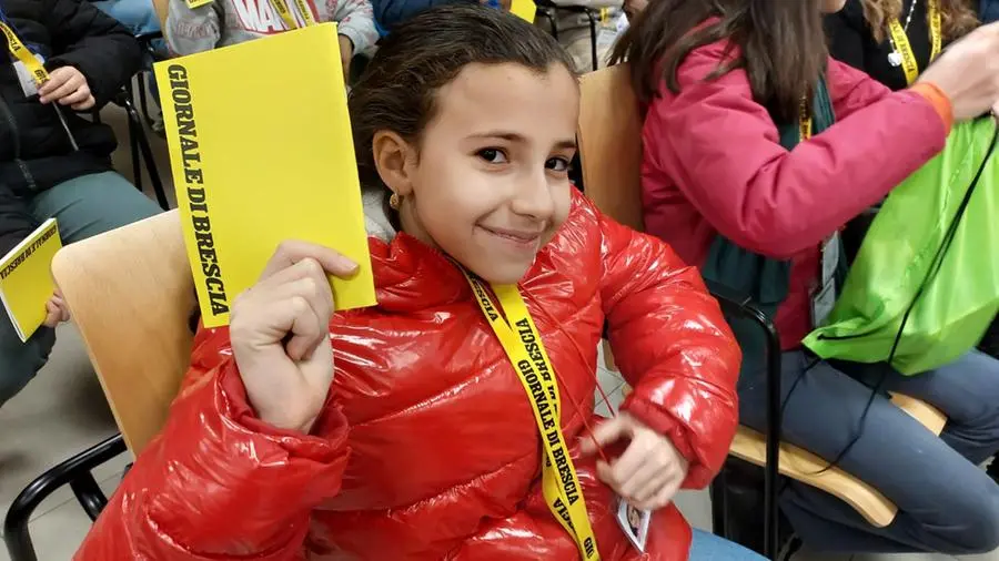 Le classi quinta B e C della scuola primaria Rinaldini in visita al GdB