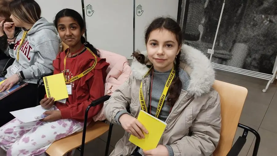 Le classi quinta B e C della scuola primaria Rinaldini in visita al GdB