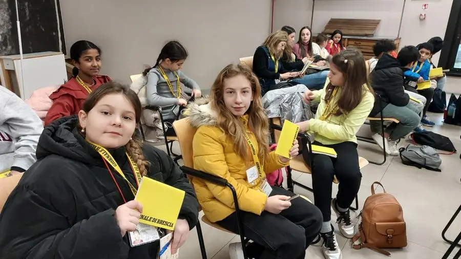 Le classi quinta B e C della scuola primaria Rinaldini in visita al GdB