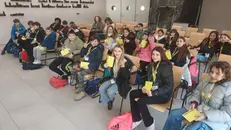 La classe quinta A della primaria Margherita Hack di Padenghe