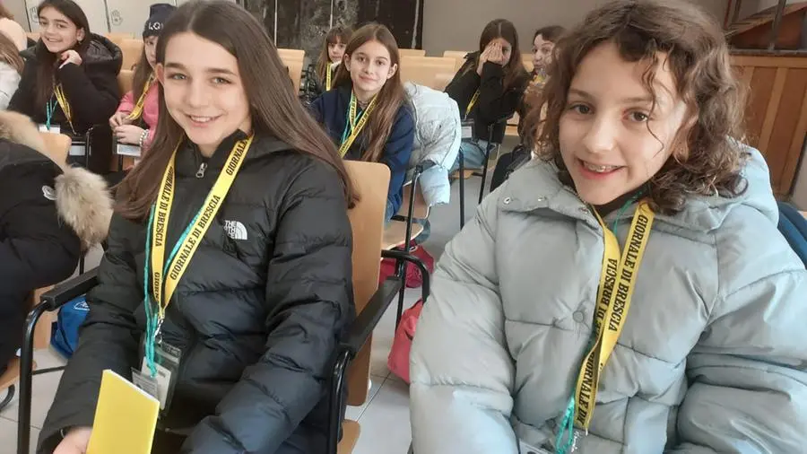 La classe quinta A della primaria Margherita Hack di Padenghe