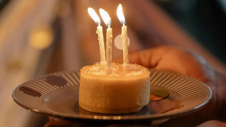 Una torta di compleanno - Foto Pexels