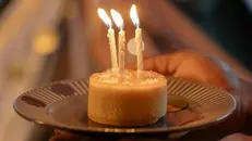 Una torta di compleanno - Foto Pexels