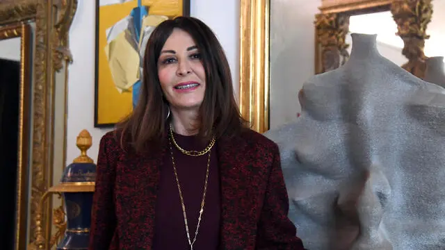 La ministra del Turismo Daniela Santanchè a Italy for Weddings, the Event, presentazione dell'edizione 2023 dell'Osservatorio Destination Weddings in Italy e dei dati sulle nozze celebrate in Italia durante l'anno, presso lo Spazio Field in via Merulana Roma, 07 febbraio 2024. ANSA/FABIO CIMAGLIA