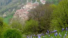 Una panoramica dell’area di Fraine, frazione del Comune di Pisogne