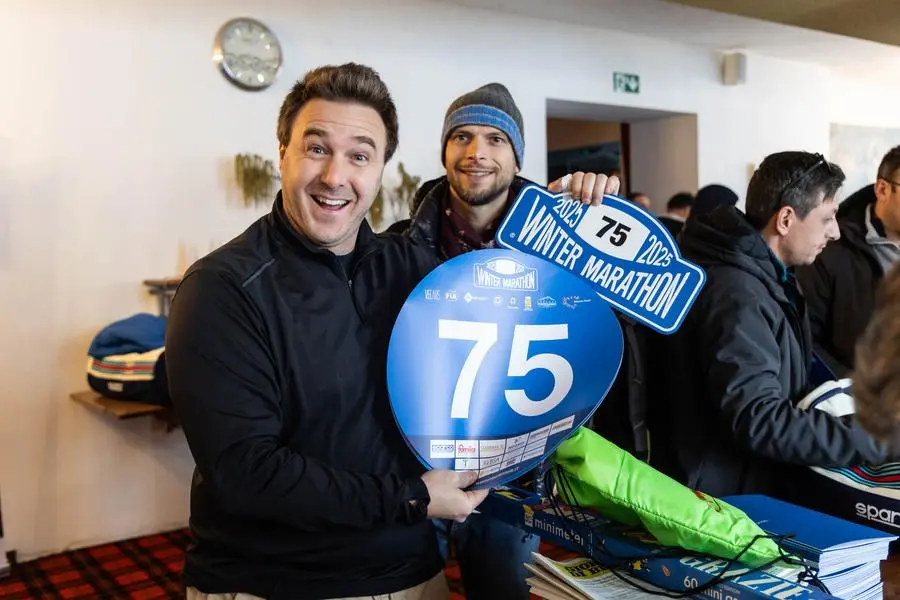 Winter Marathon 2025, le verifiche degli equipaggi a Madonna di Campiglio