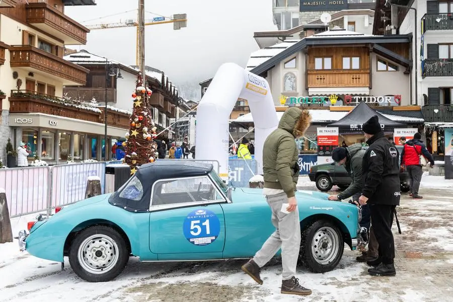 Winter Marathon 2025, le verifiche degli equipaggi a Madonna di Campiglio