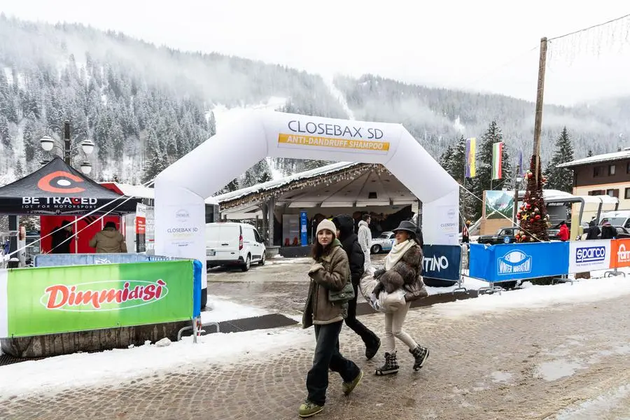 Winter Marathon 2025, le verifiche degli equipaggi a Madonna di Campiglio