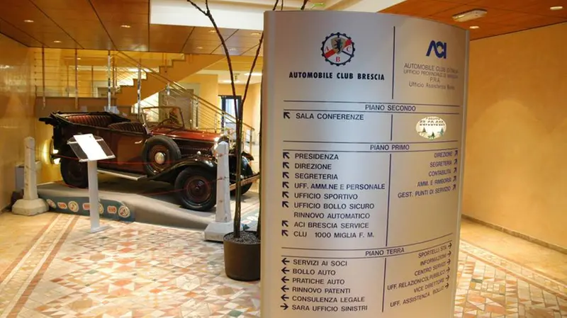 La sede dell'Aci Brescia © www.giornaledibrescia.it