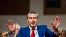 epa11824656 US Secretary of Defense nominee Pete Hegseth during his confirmation hearing before the Senate Armed Services Committee in the Dirksen Senate Office Building in Washington, DC, USA, 14 January 2025. Senators questioned the controversial nominee over allegations of financial mismanagement, sexual misconduct, and alcohol abuse. EPA/SHAWN THEW