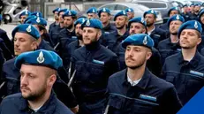 Alcuni agenti della Polizia Penitenziaria