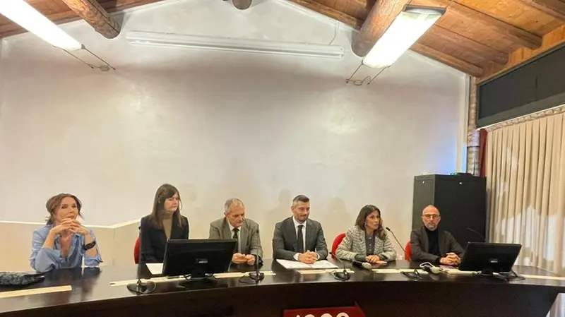 La conferenza stampa al Museo - © www.giornaledibrescia.it