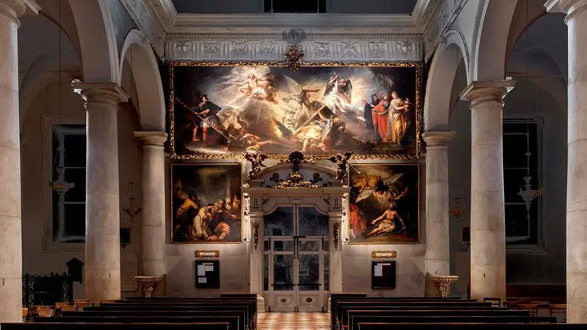 Le tele del Celesti all’interno del Duomo di Desenzano