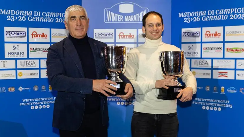 La premiazione di Aliverti e Merlo - Foto © Pierpaolo Romano