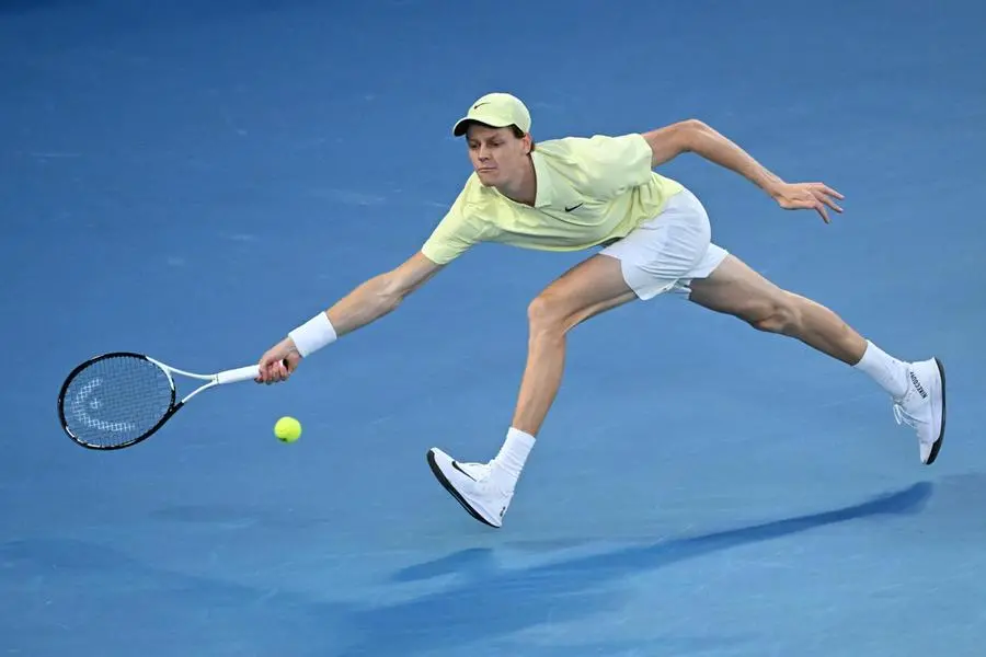 Australian Open: alcuni momenti della finale tra Jannik Sinner e Alexander Zverev