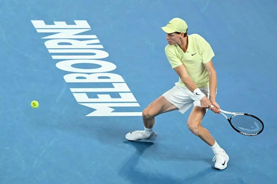 Australian Open: alcuni momenti della finale tra Jannik Sinner e Alexander Zverev