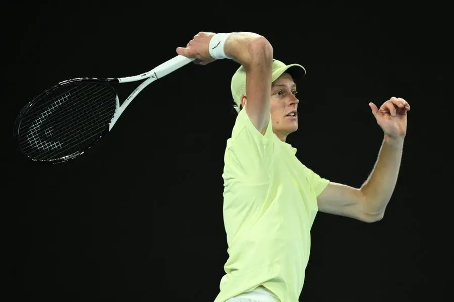 Australian Open: alcuni momenti della finale tra Jannik Sinner e Alexander Zverev