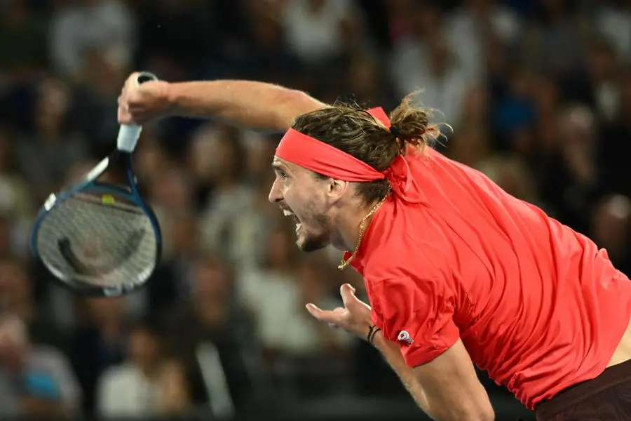 Australian Open: alcuni momenti della finale tra Jannik Sinner e Alexander Zverev